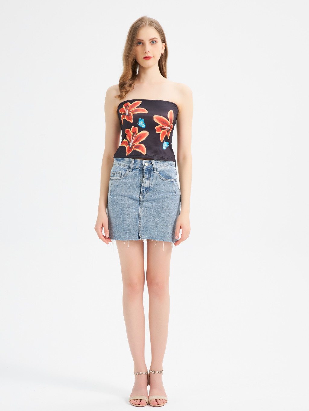 Lily Tiger Tube Top