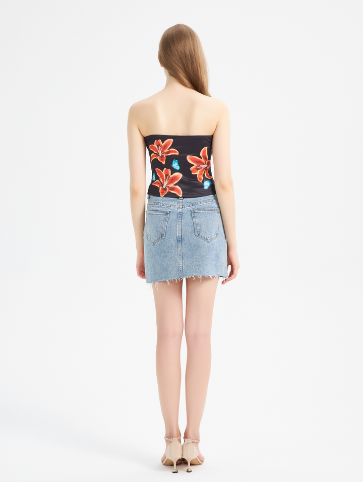 Lily Tiger Tube Top