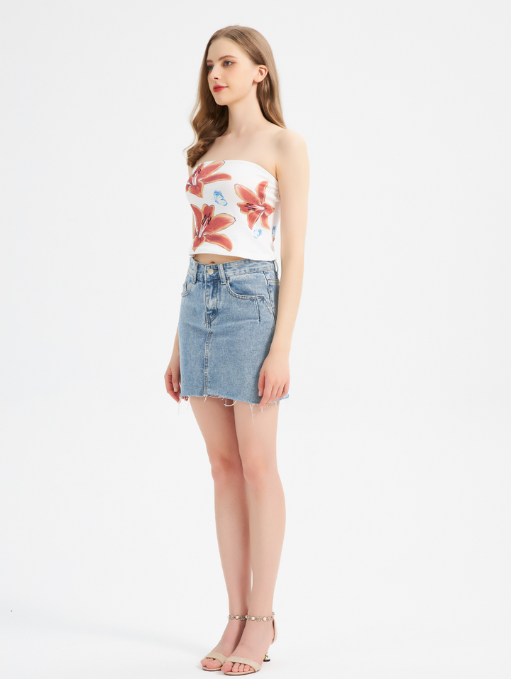 Lily Tiger Tube Top