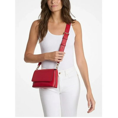Melissia Small Leather Crossbody Bag