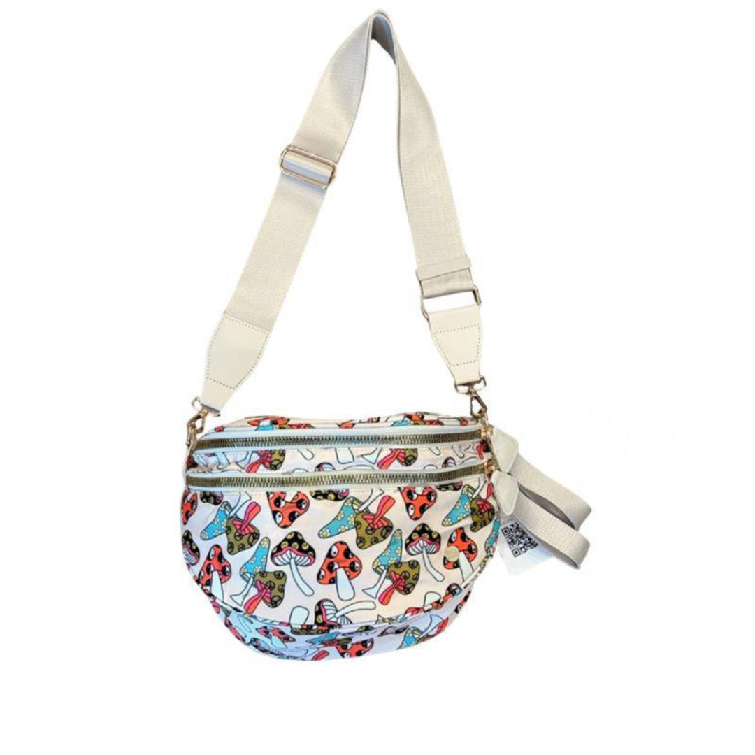 Olivia Checkered Crossbody Bum Bag