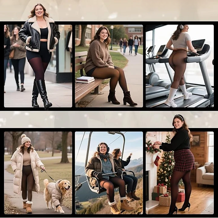 Isabella Thermal Fleece Tights
