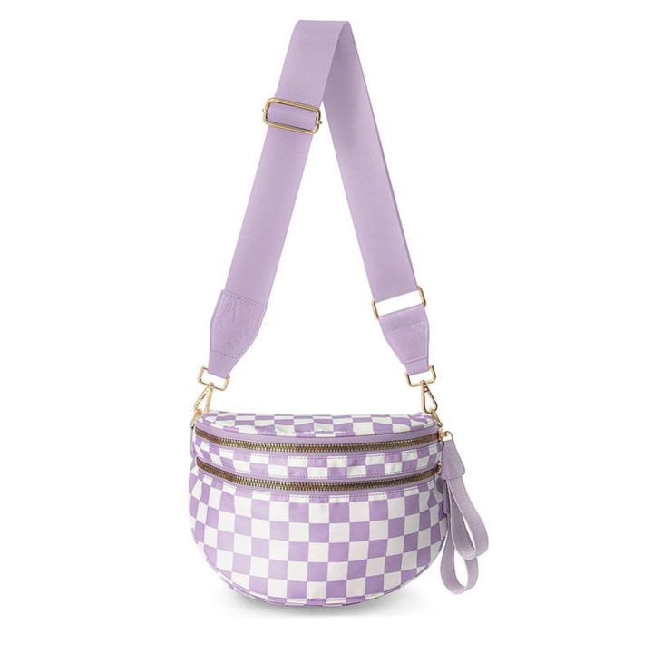 Olivia Checkered Crossbody Bum Bag