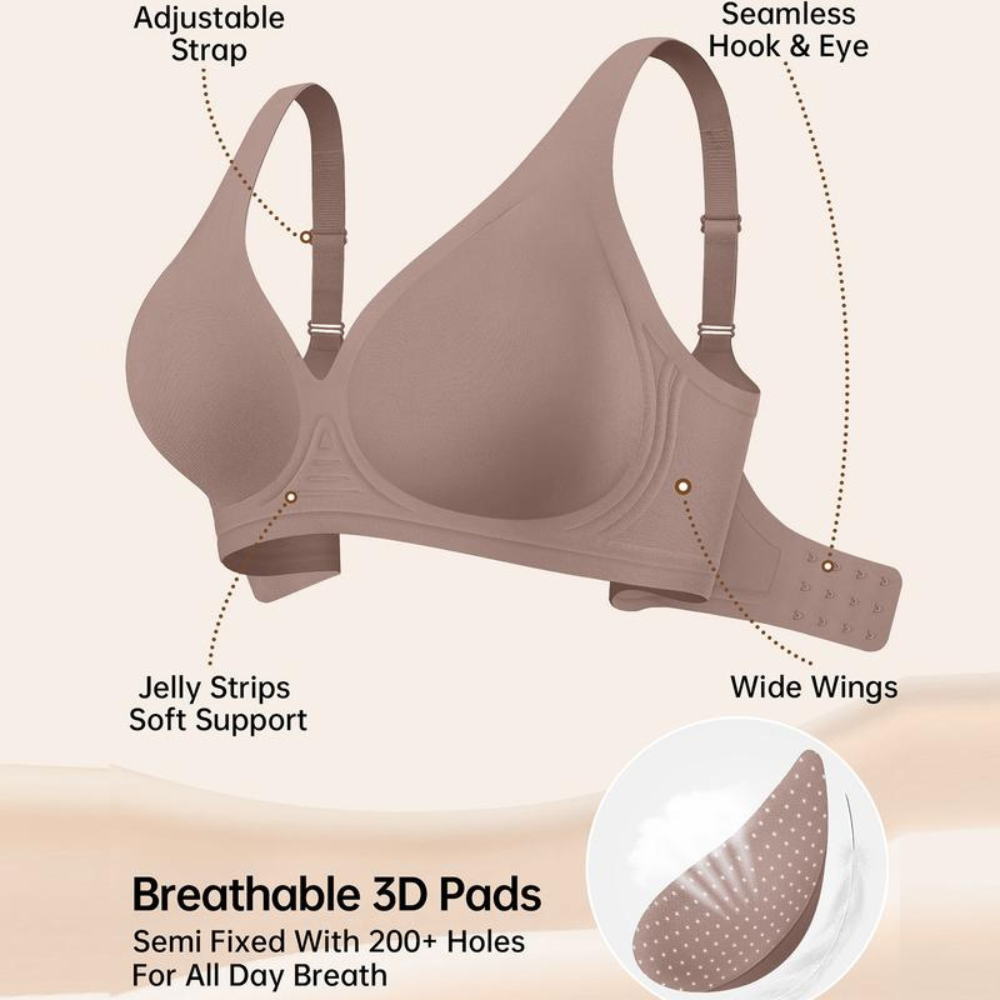 Isabella Wireless Jelly Bra