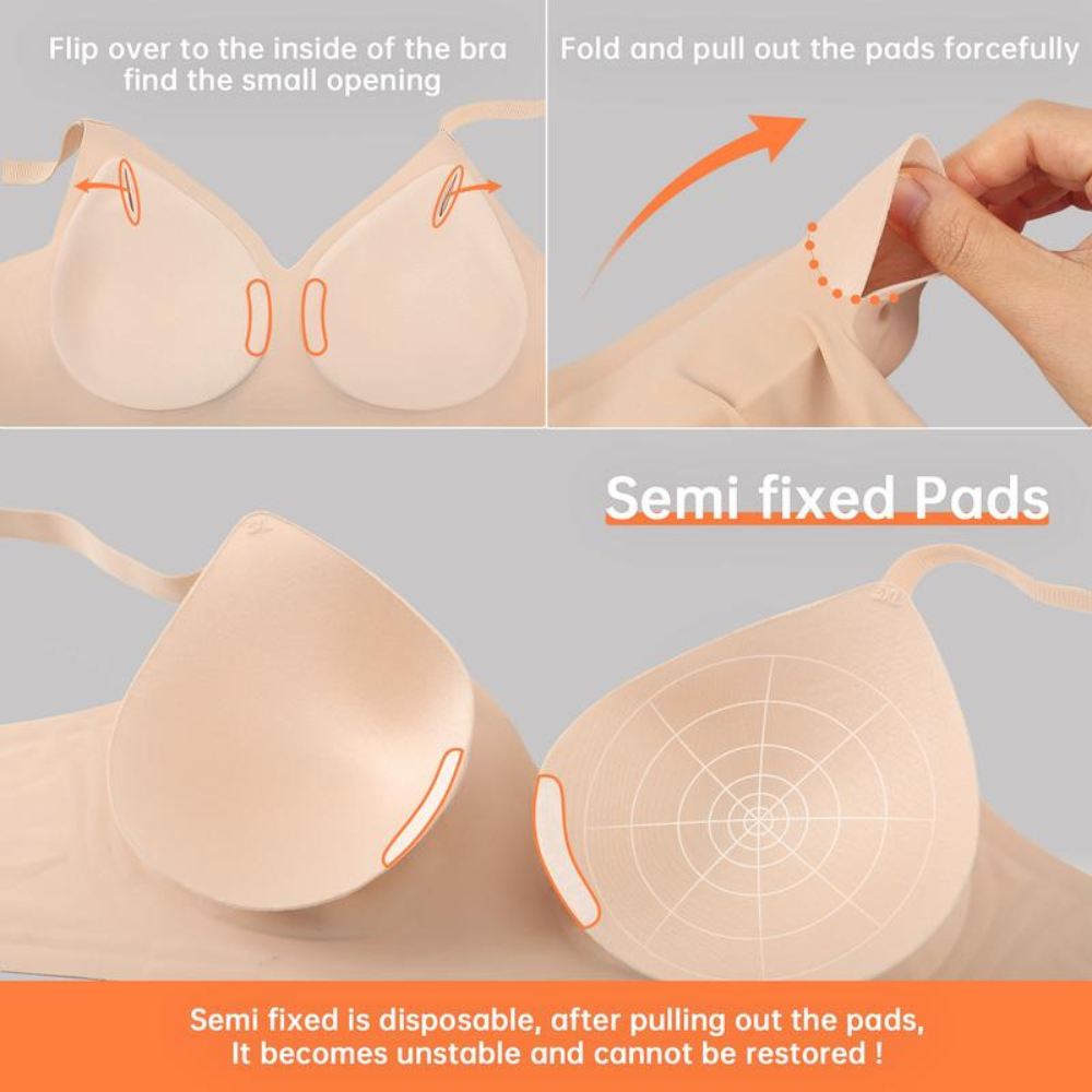 Isabella Wireless Jelly Bra