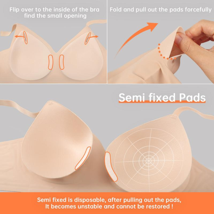 Isabella Wireless Jelly Bra