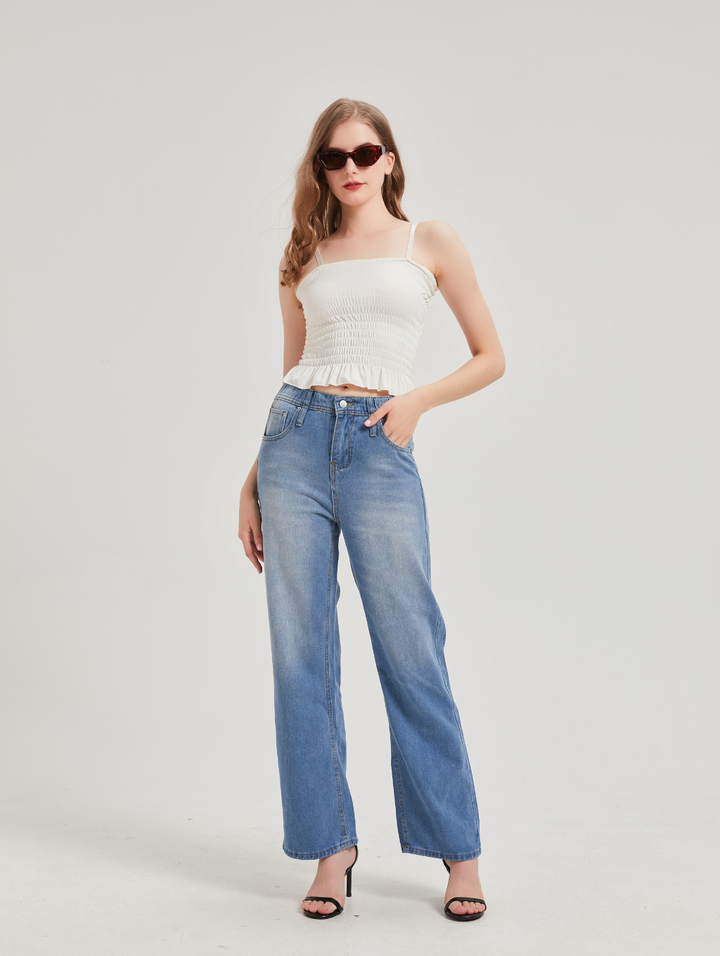 ◆7月新作◆Blue Jean Denim Sweatpants Blue Jean Denim Sweatpants – Zumba Wear | STRONG iD