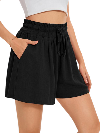 Riviera Linen Relaxed Skorts