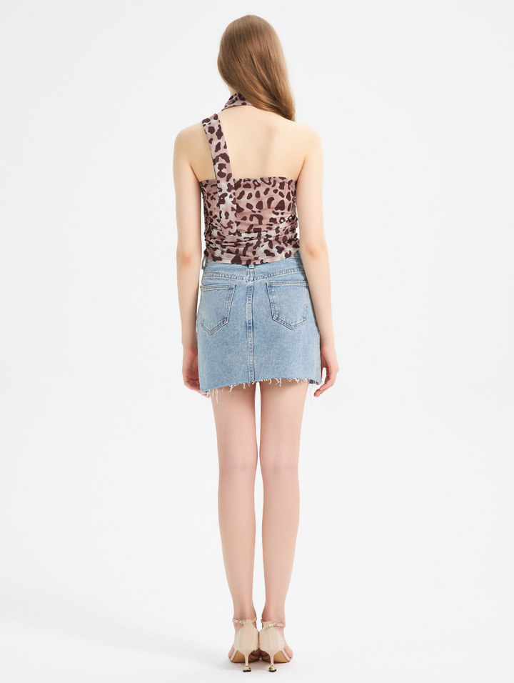 Miranda Leopard Top