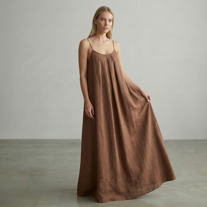 Dreka Backless Cami Maxi Dress