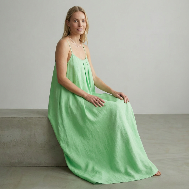 Dreka Backless Cami Maxi Dress