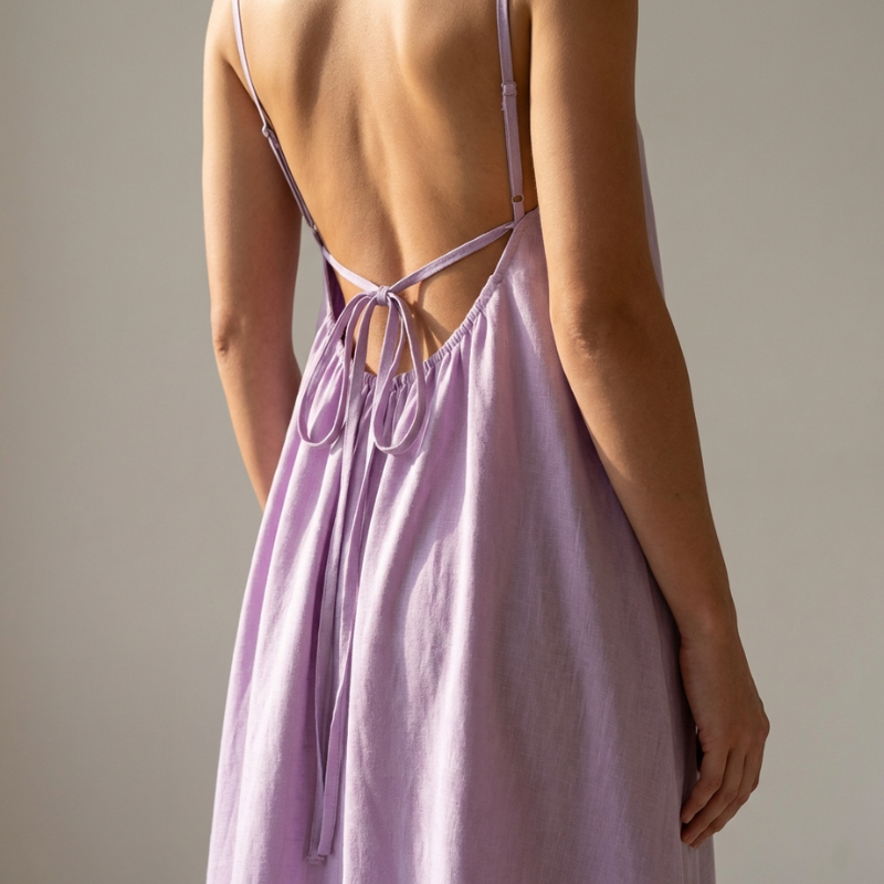 Dreka Backless Cami Maxi Dress