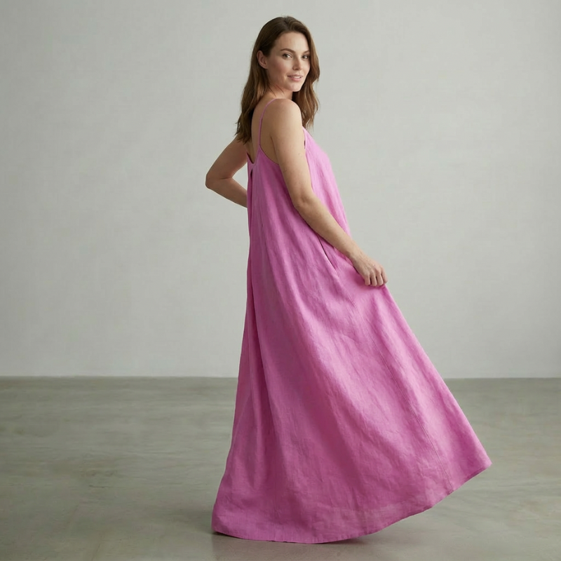 Dreka Backless Cami Maxi Dress