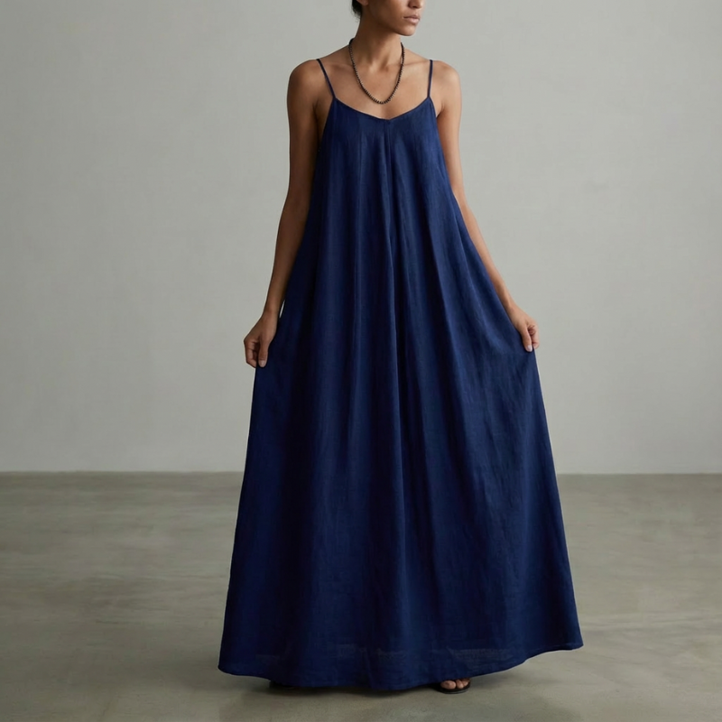 Dreka Backless Cami Maxi Dress