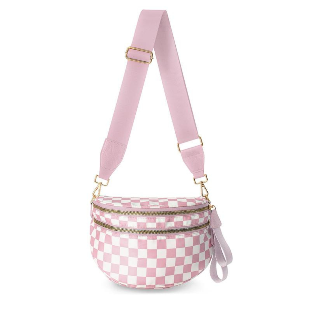 Olivia Checkered Crossbody Bum Bag