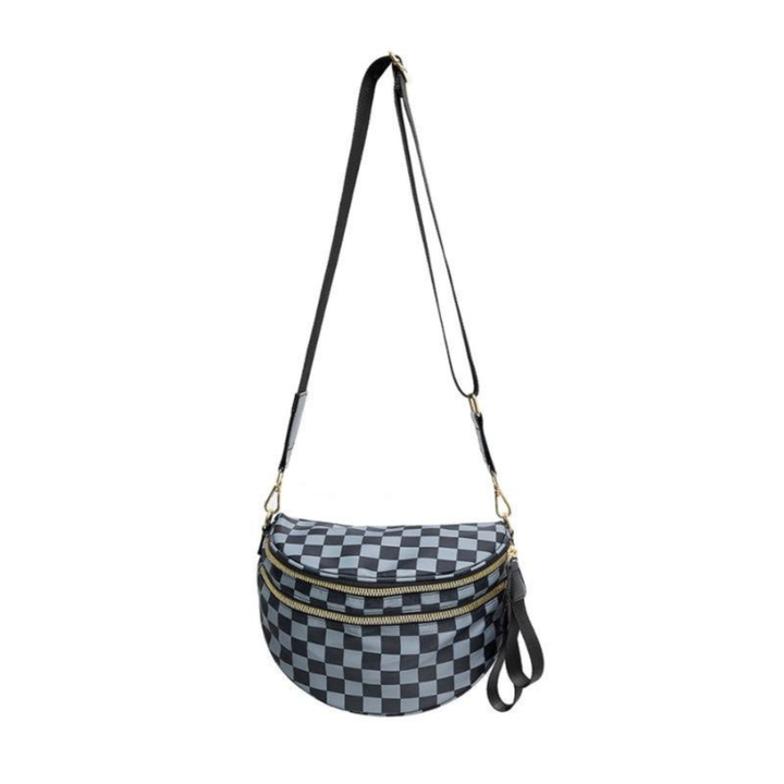 Olivia Checkered Crossbody Bum Bag