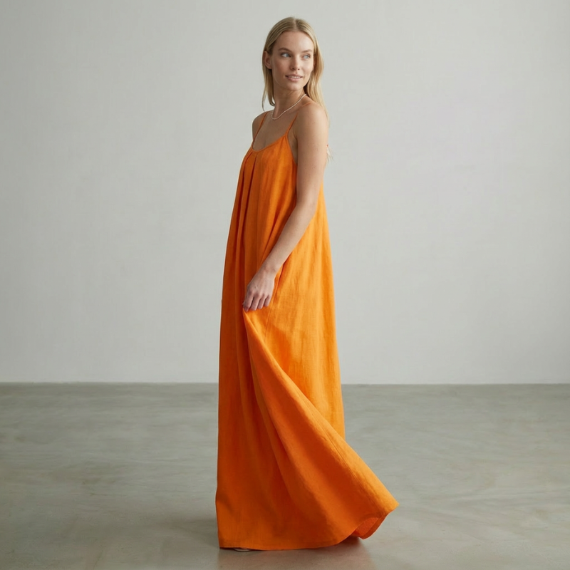 Dreka Backless Cami Maxi Dress