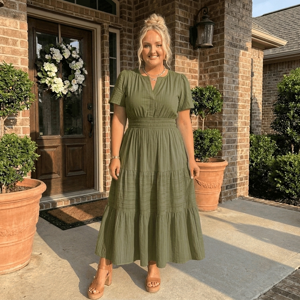 Steffy Casual Maxi Dress