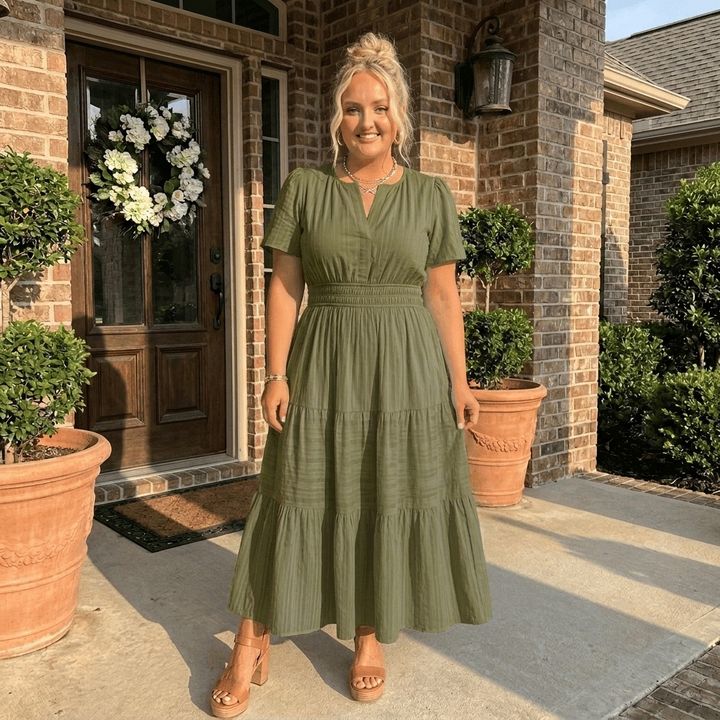 Steffy Casual Maxi Dress