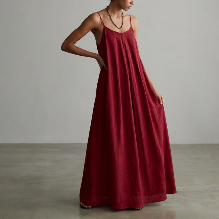 Dreka Backless Cami Maxi Dress