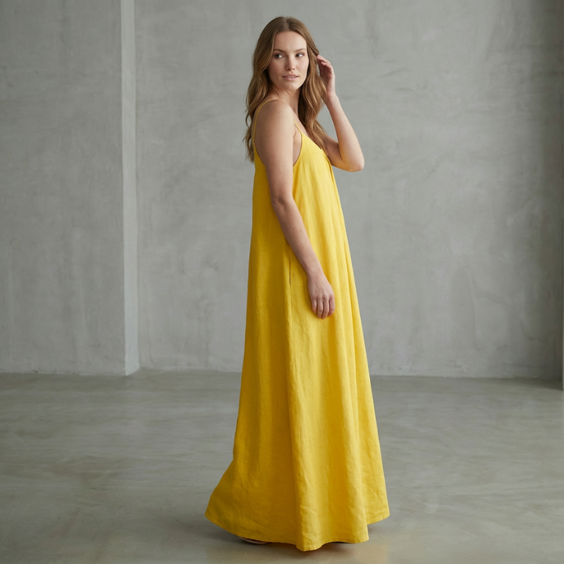 Dreka Backless Cami Maxi Dress