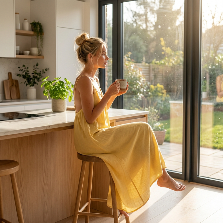 Dreka Backless Cami Maxi Dress