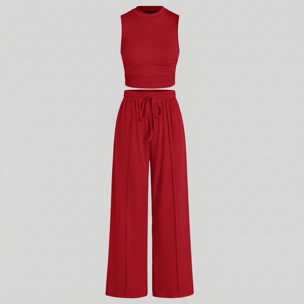 Krystal Ribbed Knit Set