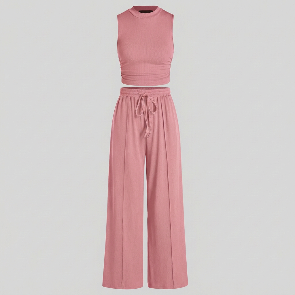 Krystal Ribbed Knit Set