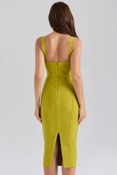 Emma Midi Snatched Bandage Dress
