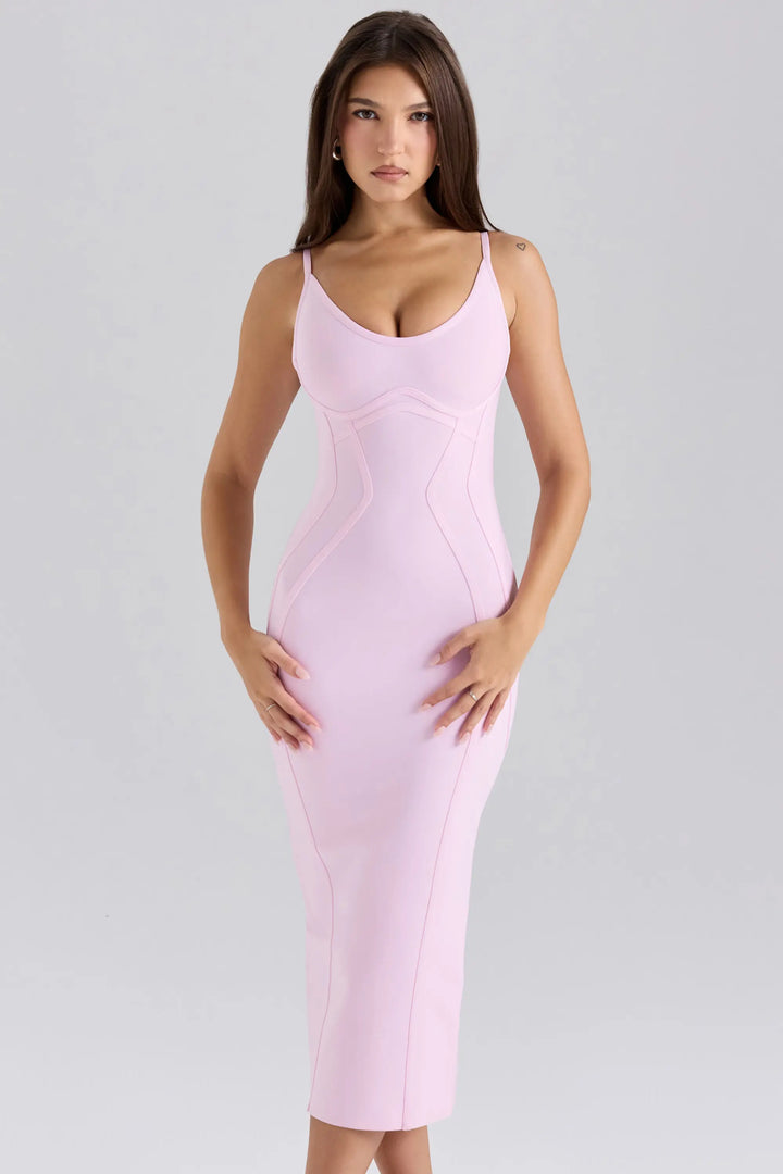 Emma Midi Snatched Bandage Dress