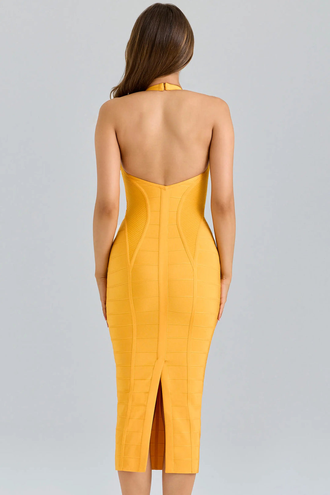 Emma Midi Snatched Bandage Dress