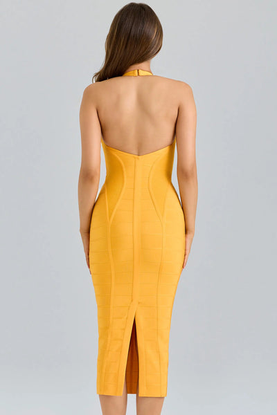 Emma Midi Snatched Bandage Dress