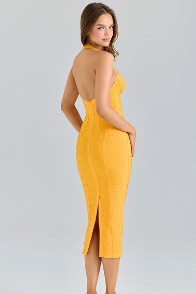 Emma Midi Snatched Bandage Dress